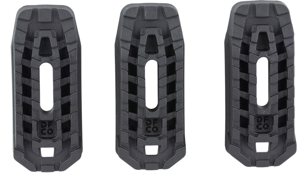 Die Free Co Dos Boot, Magazine Extension, 3 Pack, +2 Rounds, High Impact Injection Molded Plastic Construction, Fits Magpul 10/20/30/40 Gen 3 PMAG, Matte Finish, Black, DOS-BOOT-BLK