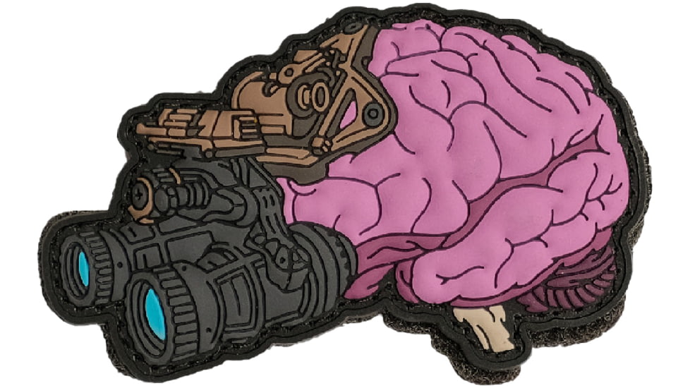 Die Free Co Noodle Brain Patch, Multi, One Size, PATCH-NOODLE-BRAIN-3IN