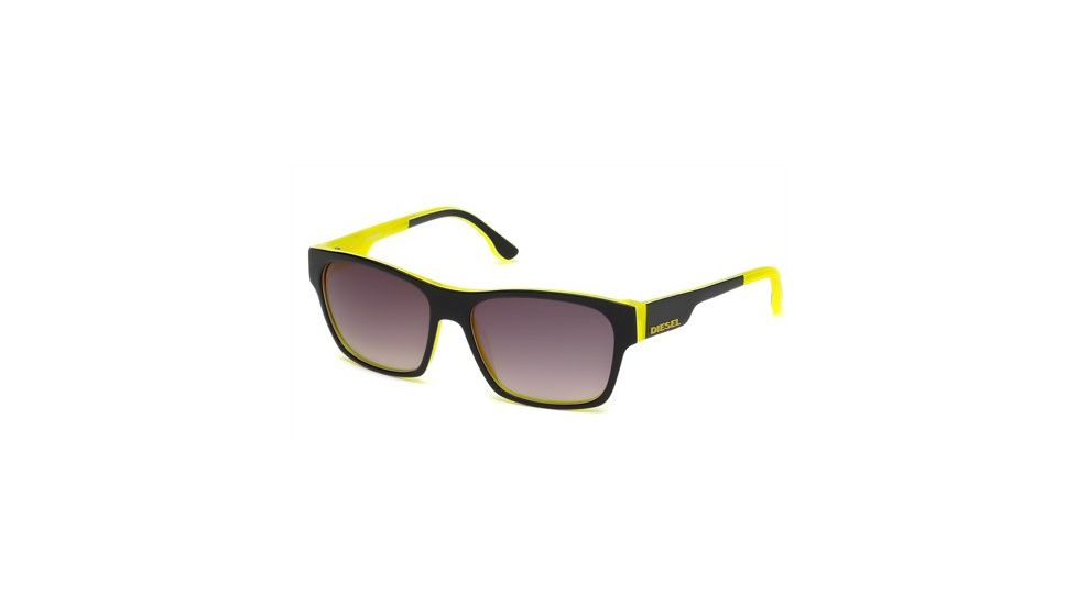 Diesel DL0012 Sunglasses - Black Frame Color
