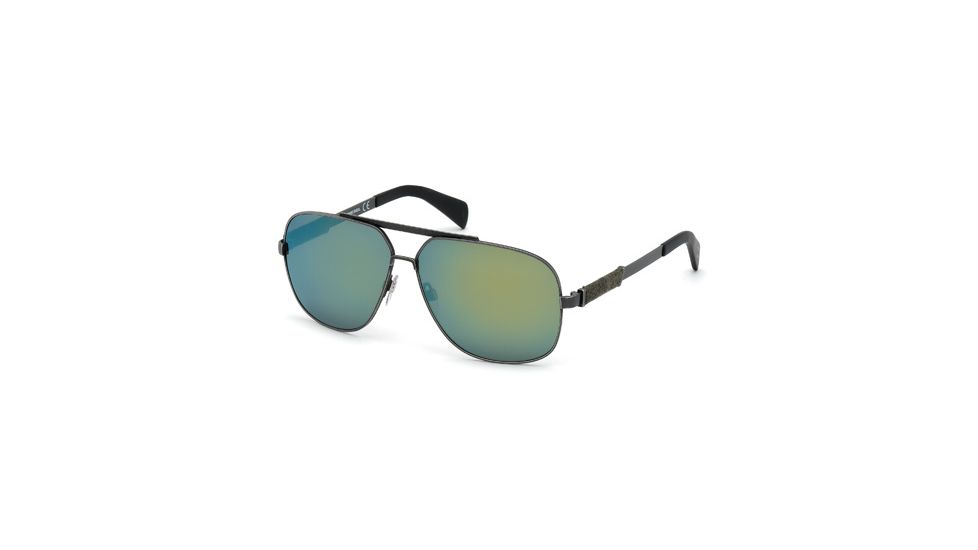 Diesel DL0088 Sunglasses - Shiny Palladium Frame Color