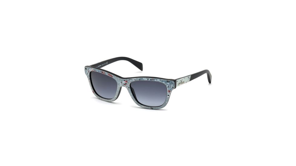 Diesel DL0111 Sunglasses - Black Frame Color
