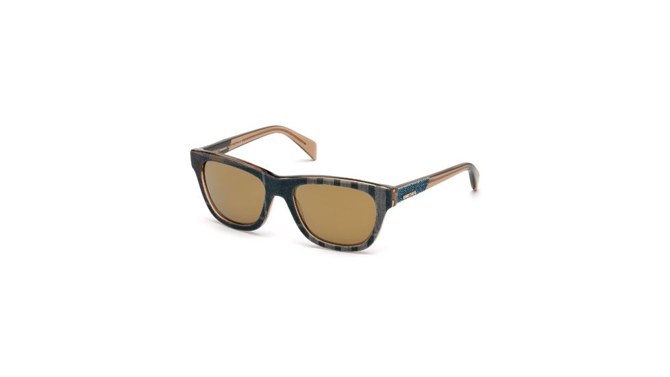 Diesel DL0111 Sunglasses - Blue Frame Color
