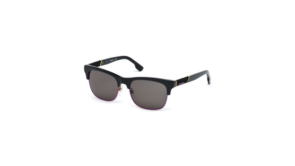 Diesel DL0118 Sunglasses - Black Frame Color
