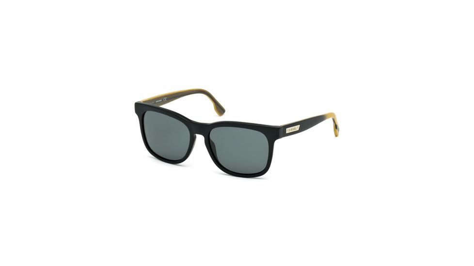 Diesel DL0151 Sunglasses - Matte Black Frame Color