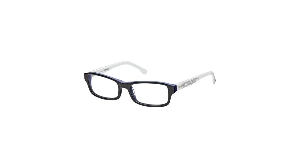 Diesel DL5004 Eyeglass Frames - Shiny Blue Frame Color