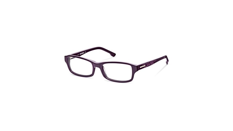 Diesel DL5004 Eyeglass Frames - Shiny Violet Frame Color