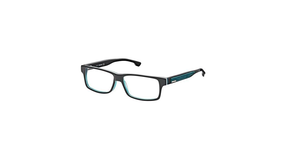 Diesel DL5015 Eyeglass Frames - Black Frame Color