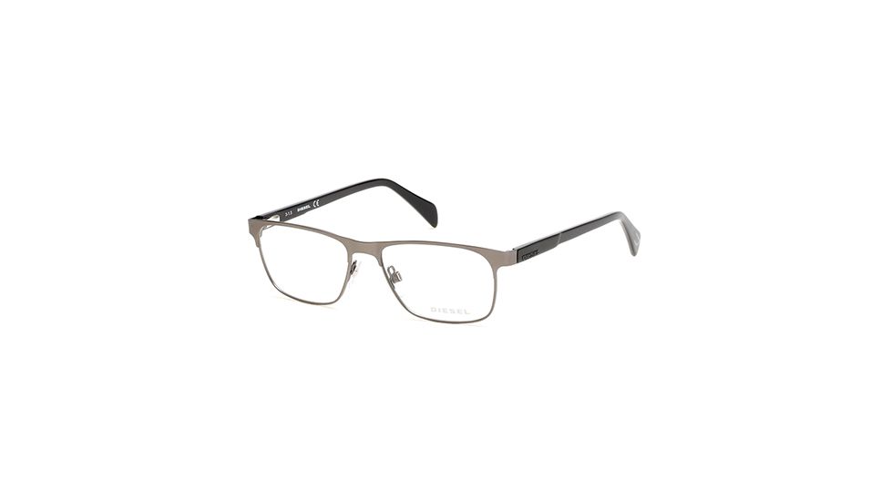 Diesel DL5171 Eyeglass Frames - Matte Gun Metal Frame Color