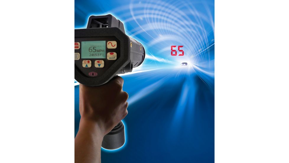 Digital Ally LaserAlly Speed - Close Up of LIDAR