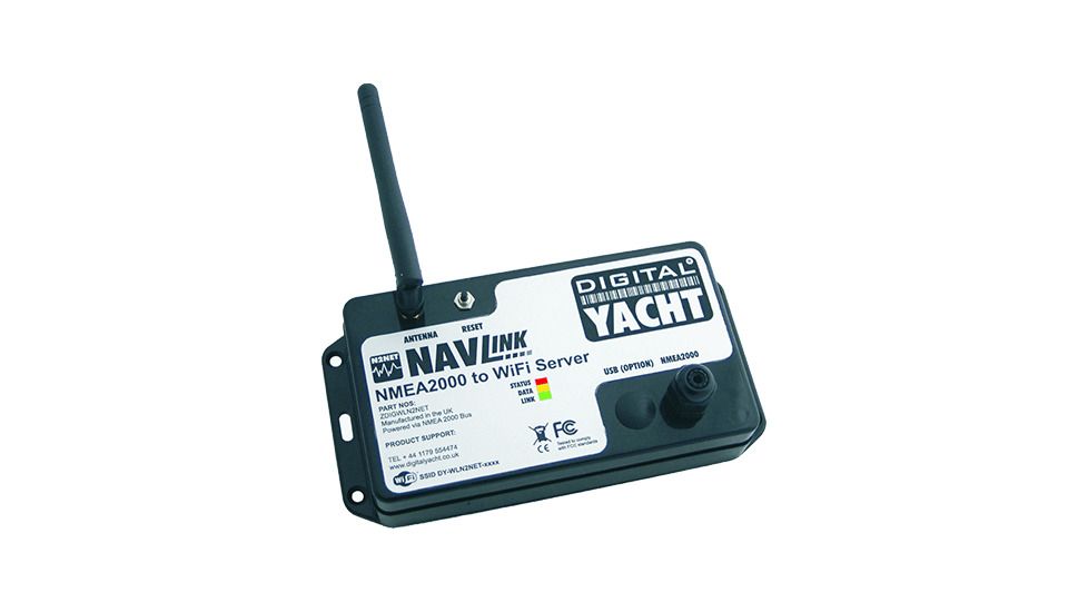 Digital Yacht NavLink NMEA 2000 To WiFi Server w/USB, Black DYT-ZDIGWLN2NETPL