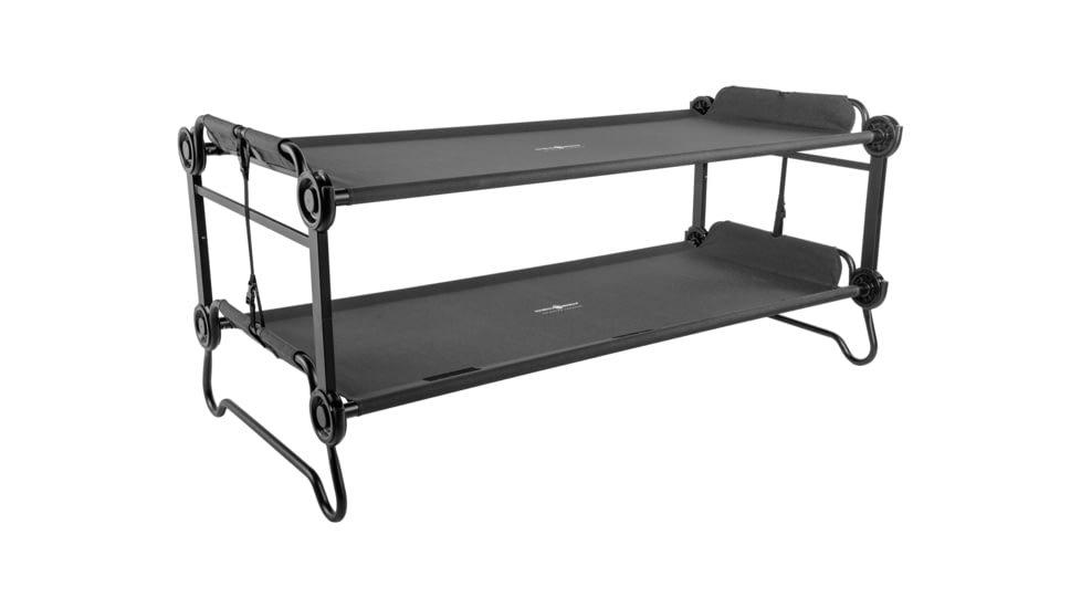 Disc-O-Bed Portable Cot System, Extra Large, Black, 31502B