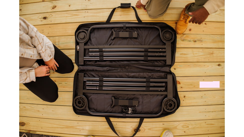 Disc-O-Bed Portable Cot System, Extra Large, Black, 31502B