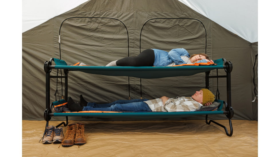Disc-O-Bed Portable Cot System, Extra Large, Green, 31002B