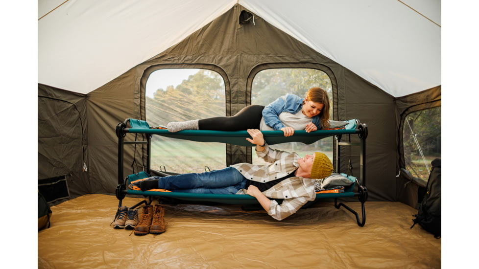 Disc-O-Bed Portable Cot System, Extra Large, Green, 31002B