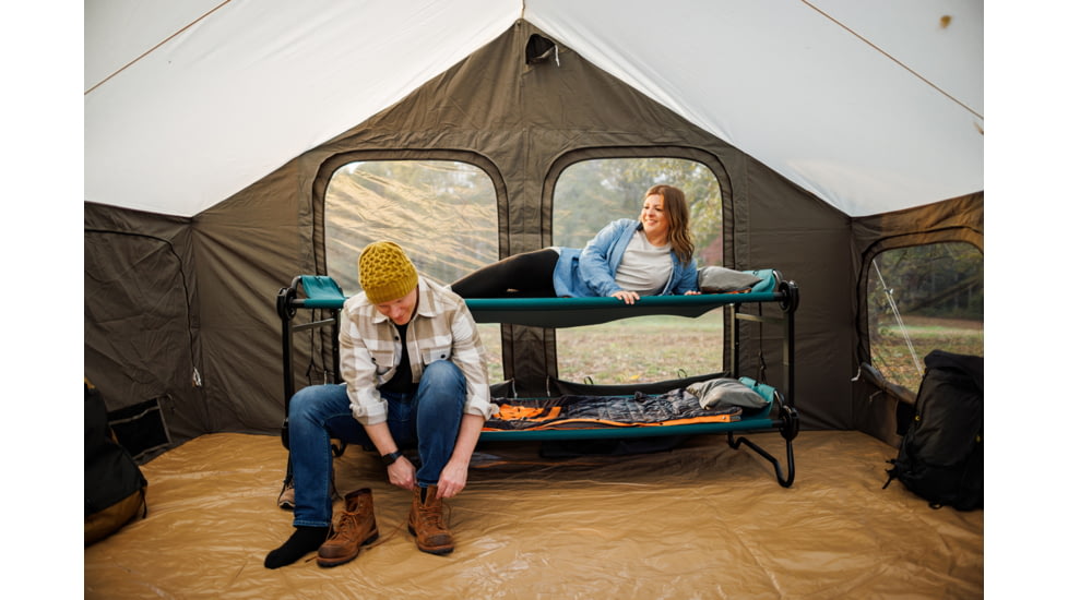 Disc-O-Bed Portable Cot System, Extra Large, Green, 31002B