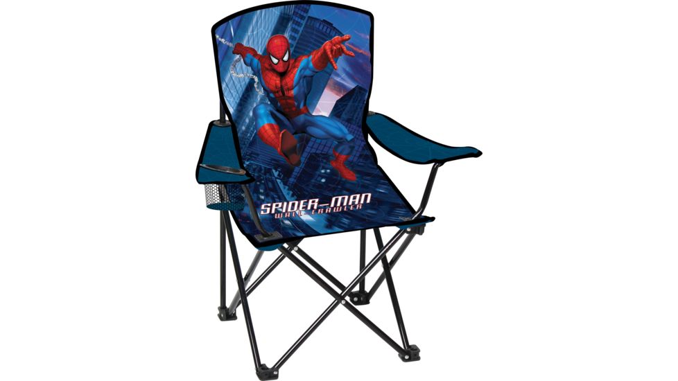 Marvel Spiderman Solid Camp Chair with Arms, Spiderman MKC-101SPD4A