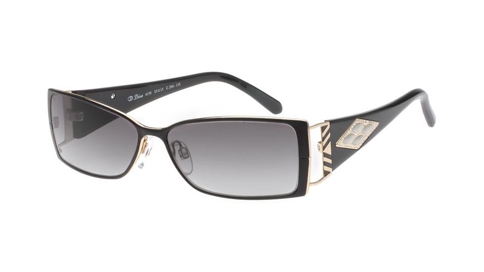 Diva 4150 Sunglasses - 206 Black