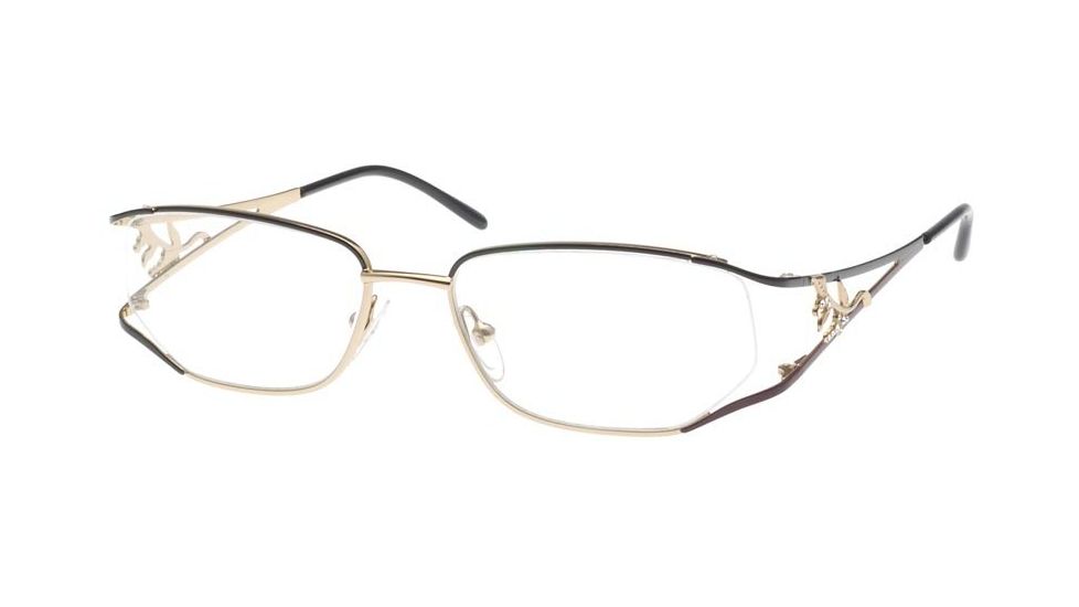 Diva 5249 Eyewear - Black-Burgundy (20e)