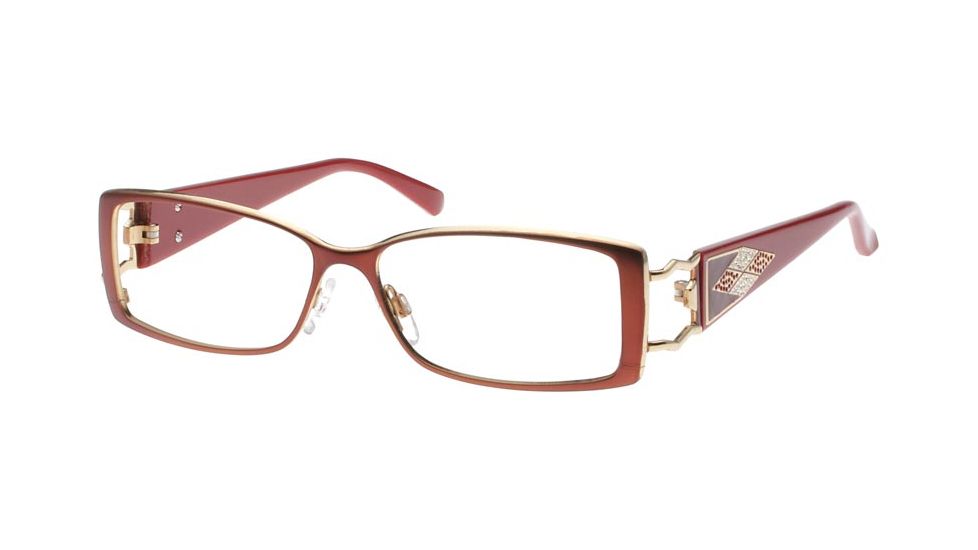 Diva 5305 Eyeglasses with Brown-Red 208 Frame