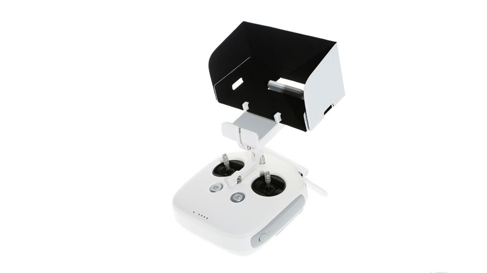 DJI Innovations Inspire 1 Remote Control Monitor Hood, Smartphones, Phantom 3, Phantom 4, White/Black CPBX000077