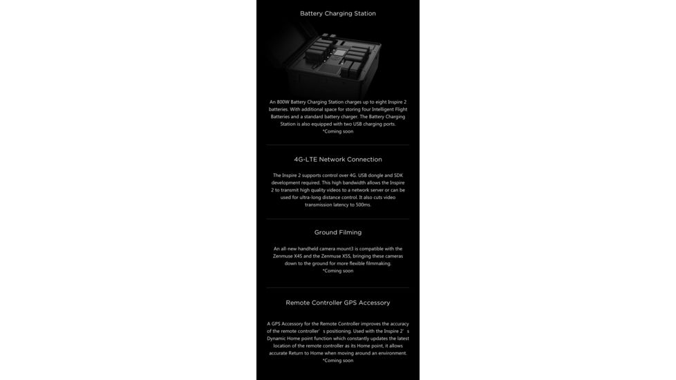 DJI Innovations Inspire 2 Drone w/ 6K/5.2K Camera 1080 P, 7 KM Range, CP.BX.000166