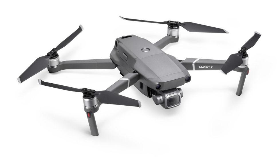 DJI Innovations Mavic 2 Pro Drone w/ Hasselblad L1D-20c Camera and 20 MP 1in CMOS Sensor, Adjustable Aperture f/2.8 - f/11, 10-bit Dlog-M, 10-bit HDR Video, CP.MA.00000019.01
