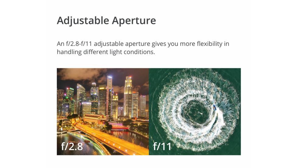 DJI Innovations Mavic 2 Pro Drone w/ Hasselblad L1D-20c Camera and 20 MP 1in CMOS Sensor, Adjustable Aperture f/2.8 - f/11, 10-bit Dlog-M, 10-bit HDR Video, CP.MA.00000019.01