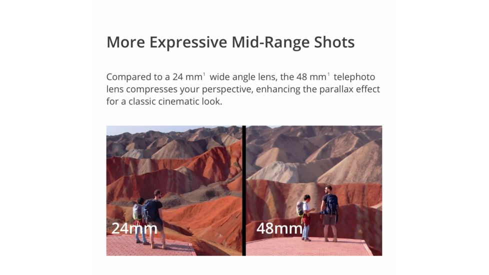 DJI Innovations Mavic 2 Pro Drone w/ Hasselblad L1D-20c Camera and 20 MP 1in CMOS Sensor, Adjustable Aperture f/2.8 - f/11, 10-bit Dlog-M, 10-bit HDR Video, CP.MA.00000019.01