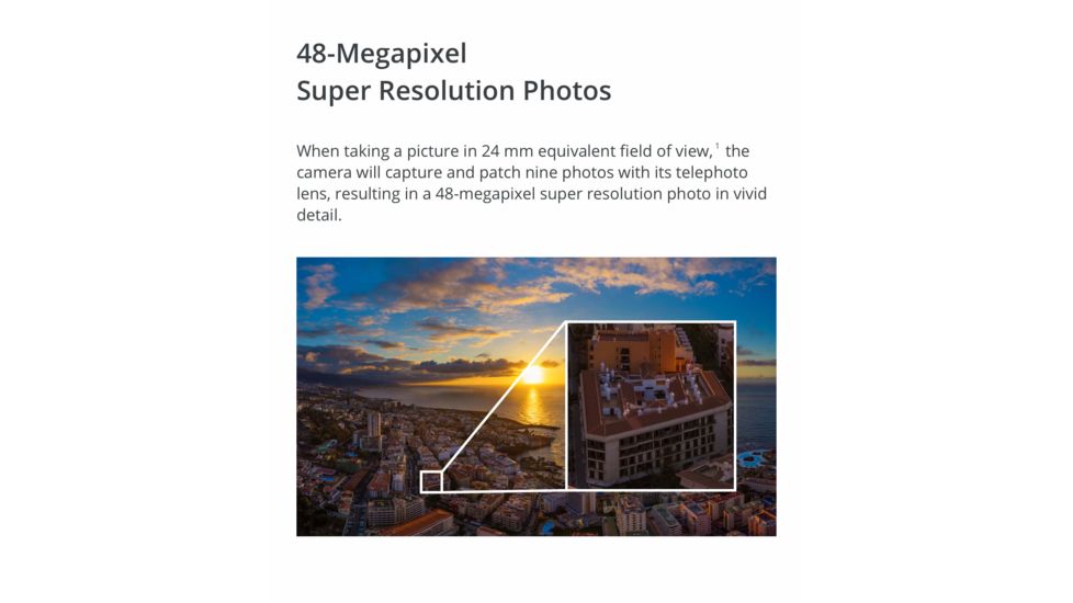 DJI Innovations Mavic 2 Pro Drone w/ Hasselblad L1D-20c Camera and 20 MP 1in CMOS Sensor, Adjustable Aperture f/2.8 - f/11, 10-bit Dlog-M, 10-bit HDR Video, CP.MA.00000019.01