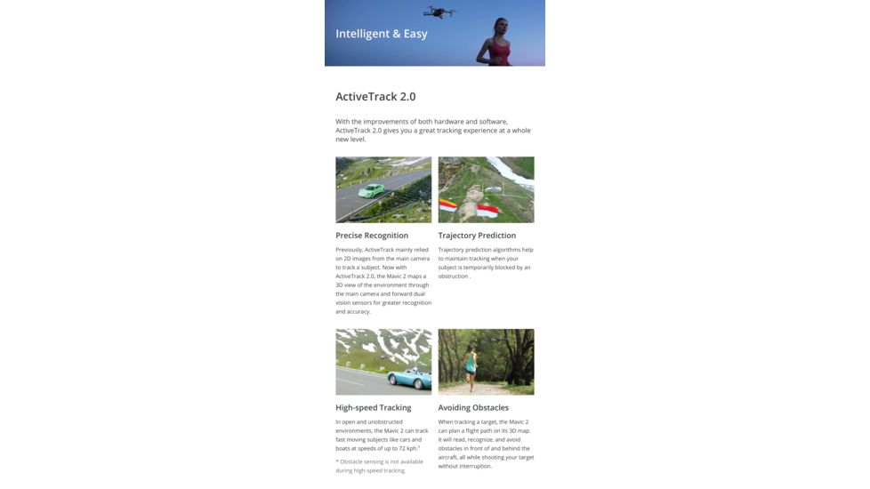 DJI Innovations Mavic 2 Pro Drone w/ Hasselblad L1D-20c Camera and 20 MP 1in CMOS Sensor, Adjustable Aperture f/2.8 - f/11, 10-bit Dlog-M, 10-bit HDR Video, CP.MA.00000019.01