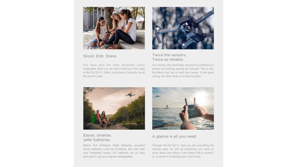 DJI Innovations Mavic Pro Drone, CP.PT.000500