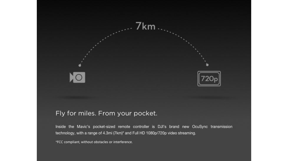 DJI Innovations Mavic Pro Drone, CP.PT.000500