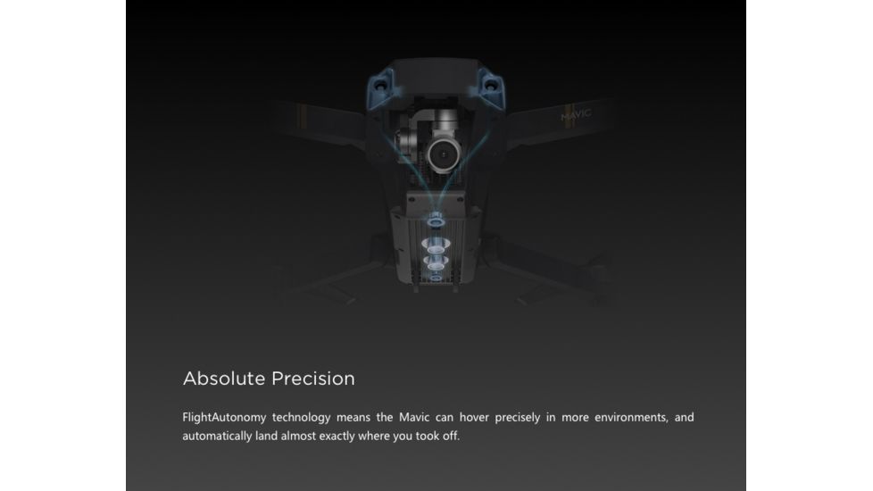 DJI Innovations Mavic Pro Drone, CP.PT.000500