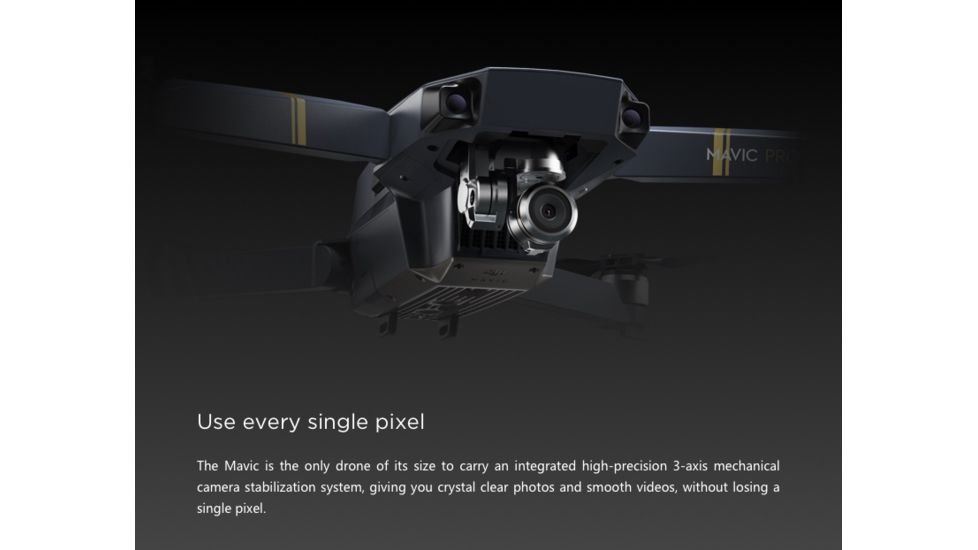 DJI Innovations Mavic Pro Drone, CP.PT.000500
