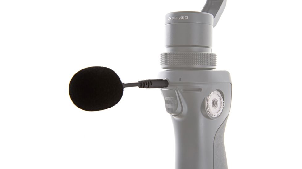 DJI Innovations Osmo DJI FM-15 Flexi Microphone Camera Mount, Part 44, Black CP.ZM.000321