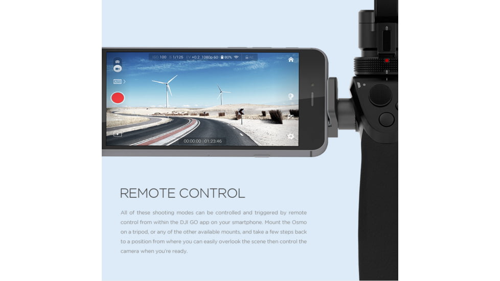 DJI Innovations Osmo Handheld X3 High Definition 4K Digital Camcorder, Black CP.ZM.000160