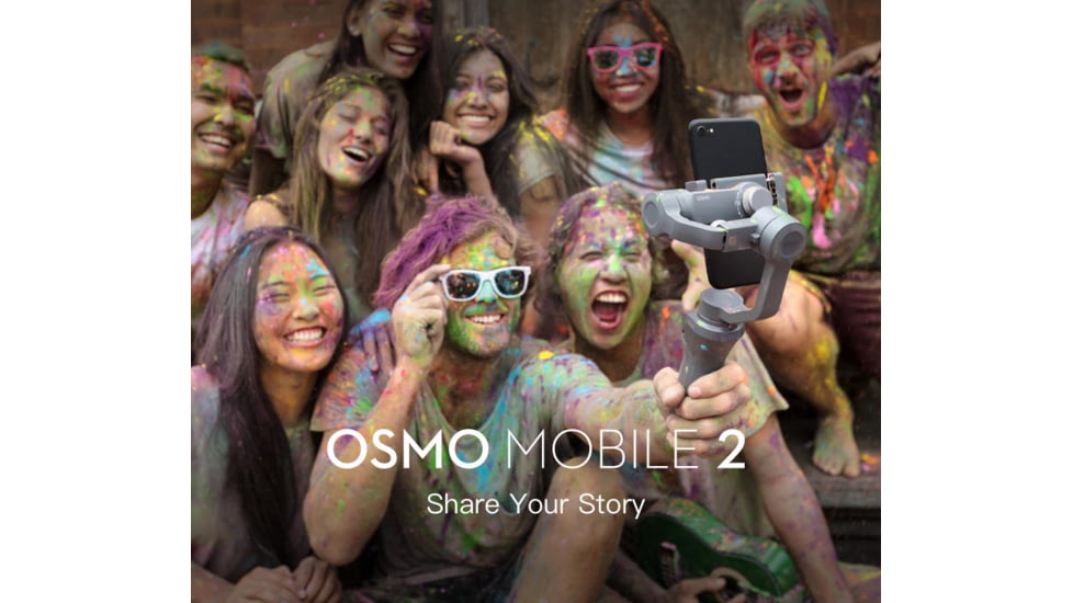 DJI Innovations Osmo Mobile 2 Handheld Smartphone Gimbal, CP.ZM.00000064.01