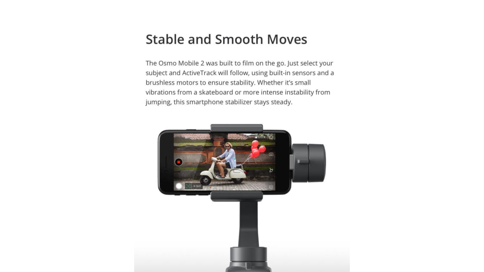 DJI Innovations Osmo Mobile 2 Handheld Smartphone Gimbal, CP.ZM.00000064.01
