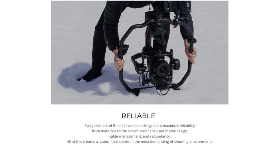 DJI Innovations Ronin 2 Professional Combo, Black, CP.ZM.00000008.01