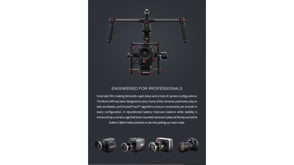 DJI Innovations RONIN-MX Camera Mount, Black CP.ZM.000377