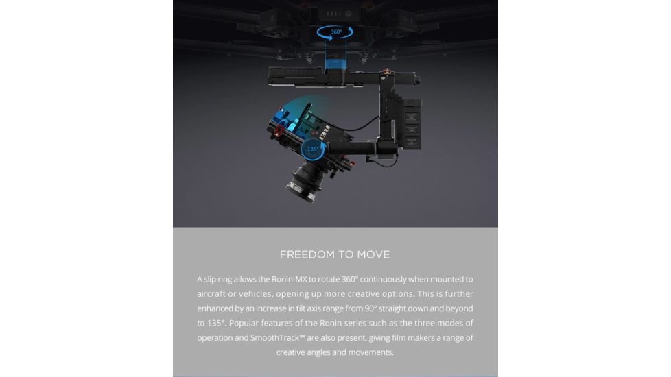 DJI Innovations RONIN-MX Camera Mount, Black CP.ZM.000377