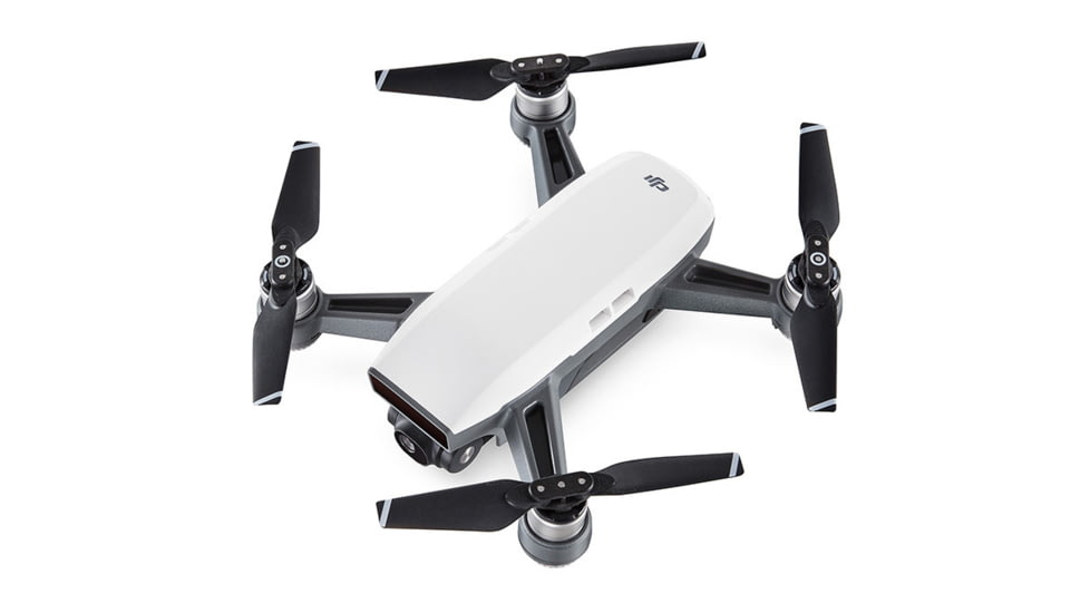 DJI Innovations Spark Fly More Combo w/ Mechanical 2-Axis Gimbal, 1/2.3in Sensor, FlightAutonomy, Flight Protection, Alpine White, CP.PT.000899