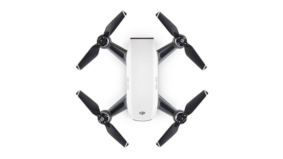 DJI Innovations Spark Fly More Combo w/ Mechanical 2-Axis Gimbal, 1/2.3in Sensor, FlightAutonomy, Flight Protection, Alpine White, CP.PT.000899