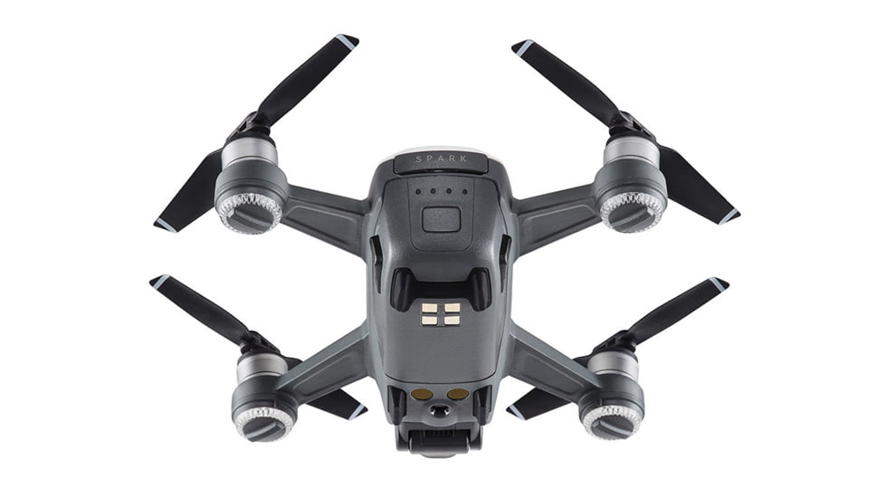 DJI Innovations Spark Fly More Combo w/ Mechanical 2-Axis Gimbal, 1/2.3in Sensor, FlightAutonomy, Flight Protection, Alpine White, CP.PT.000899