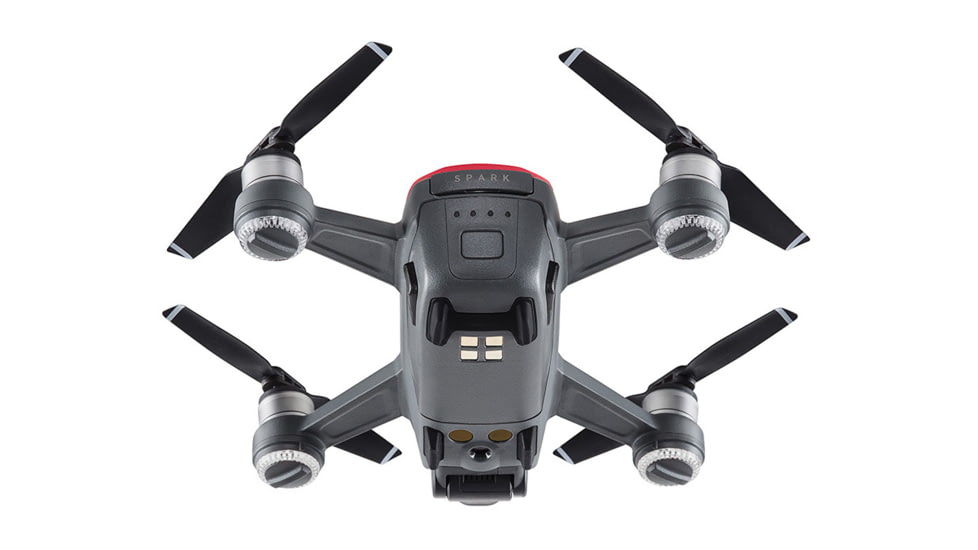 DJI Innovations Spark Fly More Combo w/ Mechanical 2-Axis Gimbal, 1/2.3in Sensor, FlightAutonomy, Flight Protection, Lava Red, CP.PT.000901