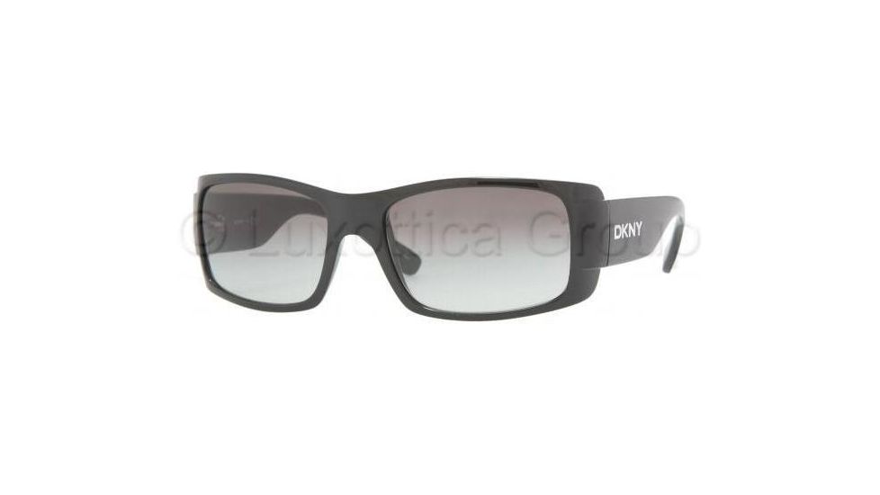 DKNY DY4064 Progressive Prescription Sunglasses DY4064-329011-5617 - Frame Color: Black, Lens Diameter: 56 mm, Frame Color: Black