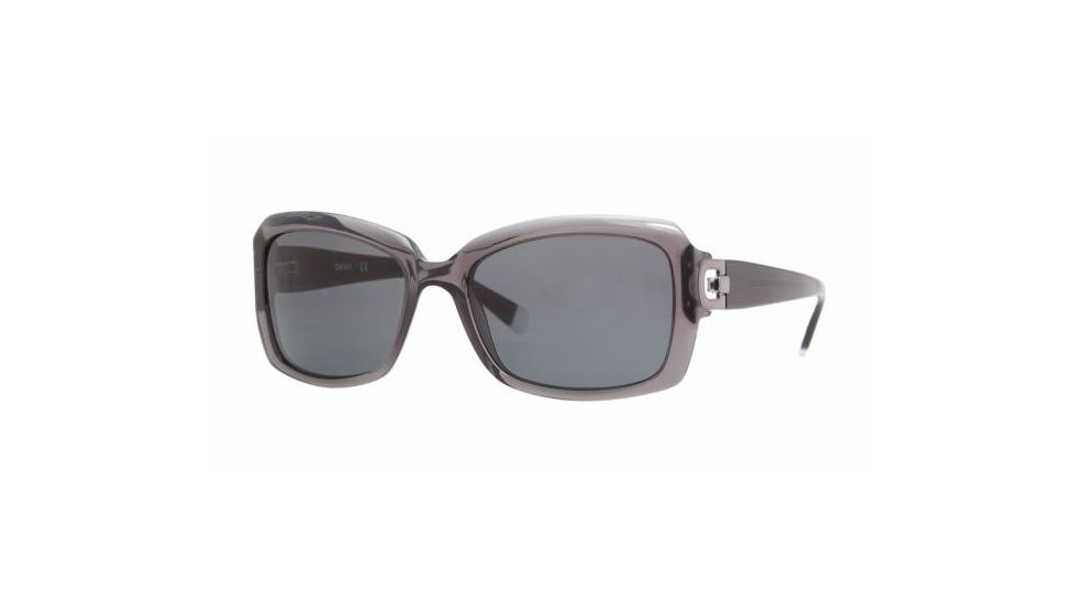 DKNY DY 4073 Sunglasses Styles - Transparent Gray Gray Frame, 349387-5517