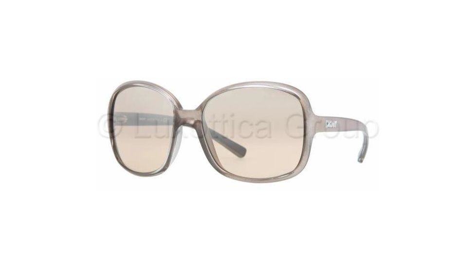 DKNY DY4076 Single Vision Prescription Sunglasses DY4076-34998Z-5816 - Lens Diameter: 58 mm, Frame Color: Parled Brown