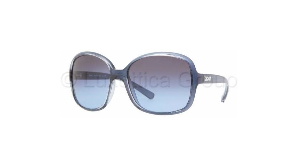 DKNY DY4076 Single Vision Prescription Sunglasses DY4076-35018F-5816 - Lens Diameter: 58 mm, Frame Color: Pearled Blue