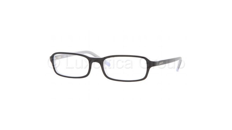 DKNY DY4580 SV Prescription Eyeglasses Top Black Ice Frame / 53 mm Prescription Lenses, 3360-5317, Select Frame Color / Lens Diameter Black-Ice Frame / 53 mm Prescription Lenses